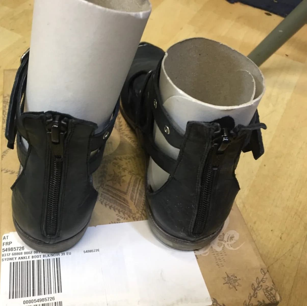 Free People Women's Sydney Ankle Boots Black rrp $198.00 Eur size 39