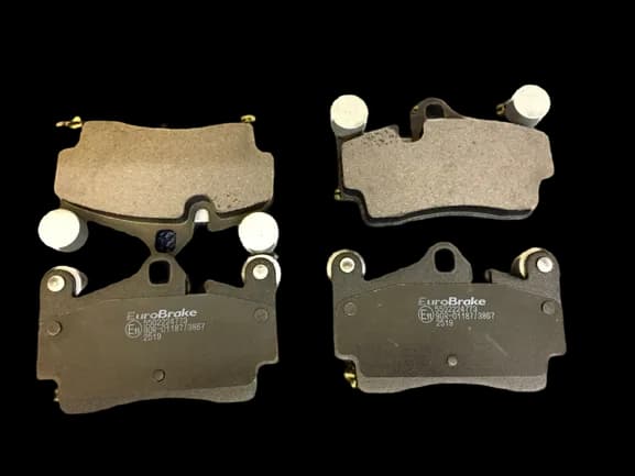 Eurobrake Rear Brake Pads - 5502224773 PORSCHE VOLKSWAGEN