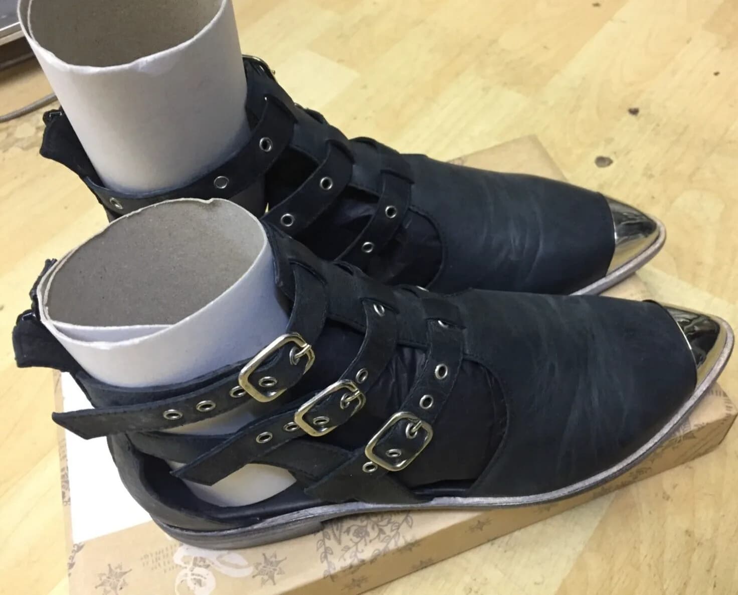 Free People Women's Sydney Ankle Boots Black rrp $198.00 Eur size 39