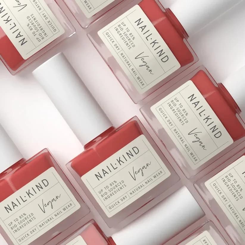NAIL.KIND NAILKIND NAIL POLISH PINK VEGAN 85ML GLOSSY PEACHY BOOTY