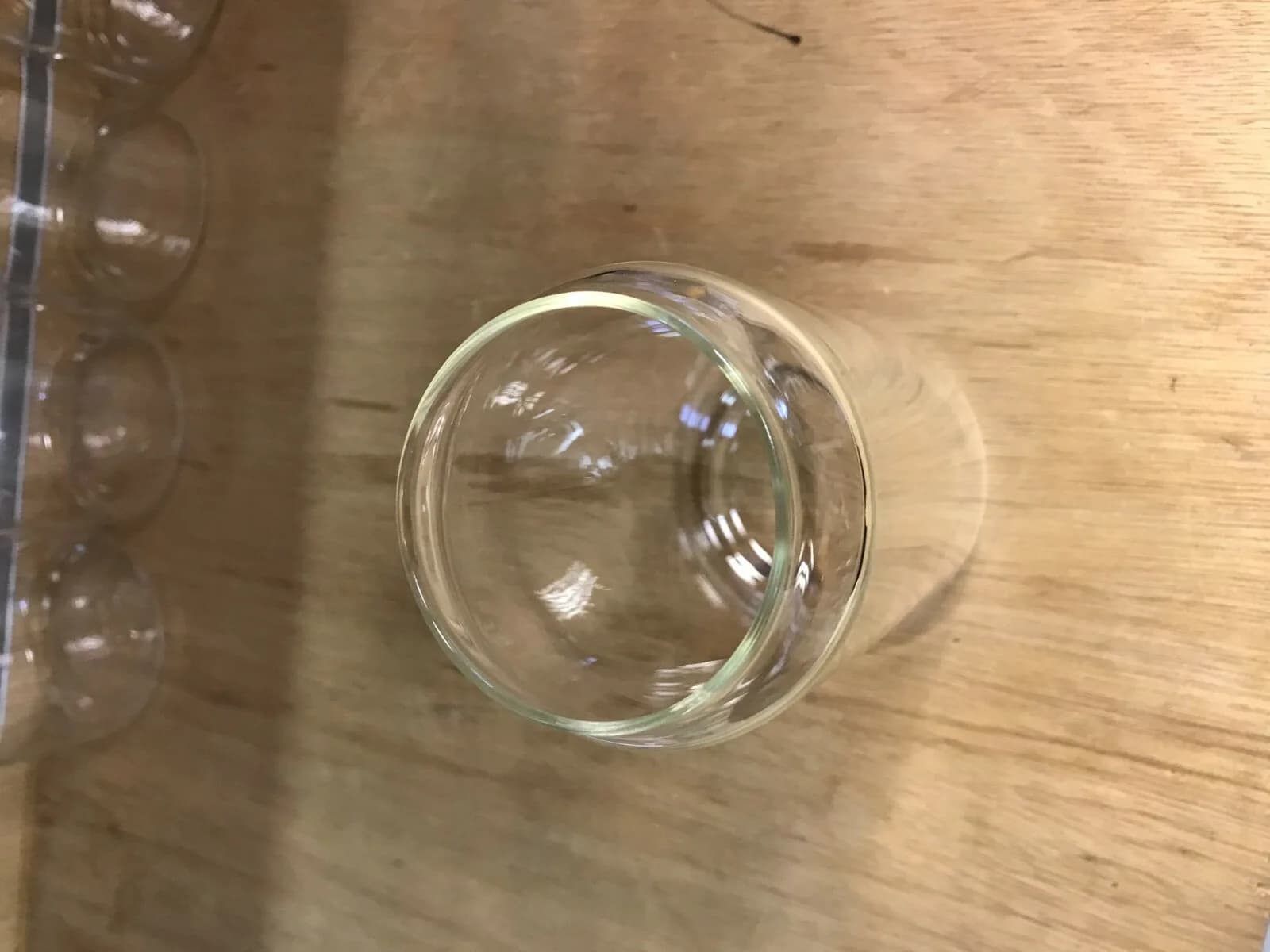 Set of 6 Open Top Glass Juice Jars 400 ML