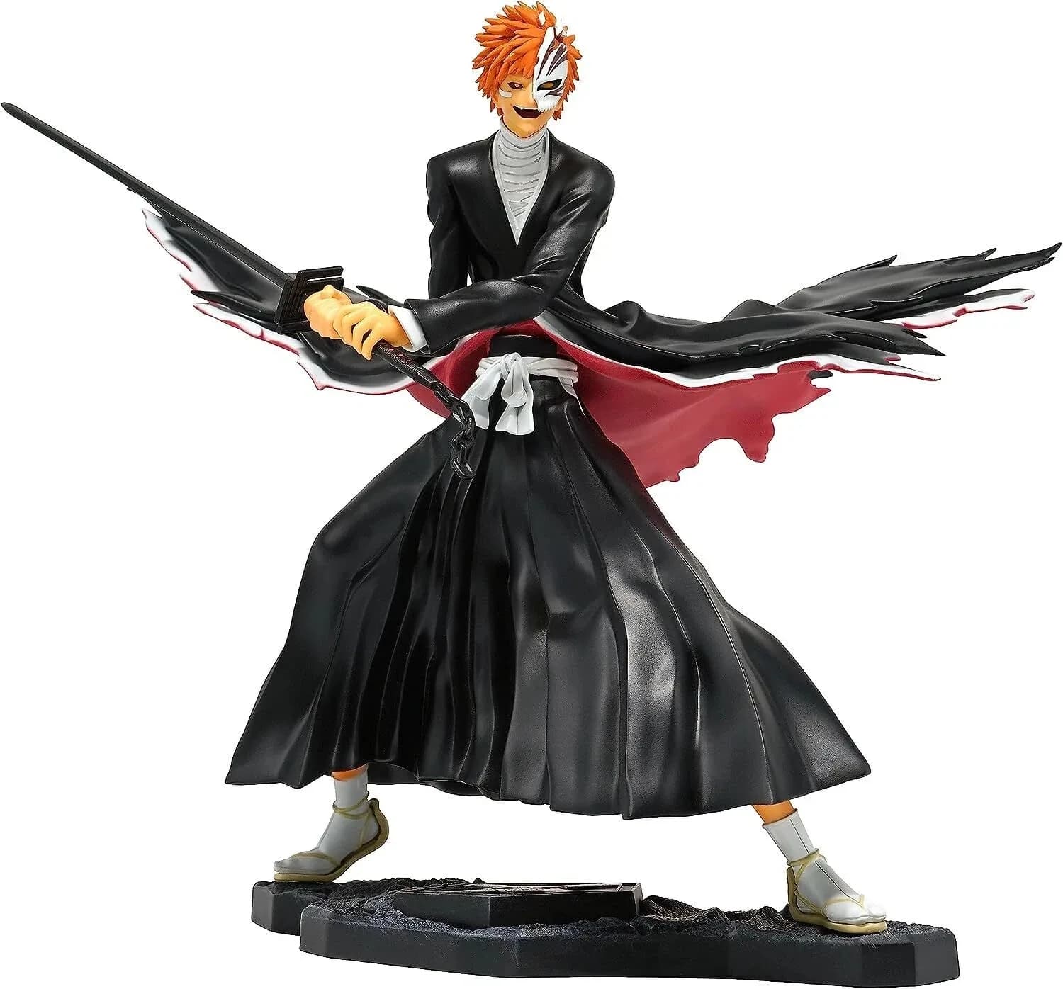 OFFICIAL BLEACH ICHIGO KUROSAKI FIGURINE FIGURE ORNAMENT NEW & GIFT BOXED ABY