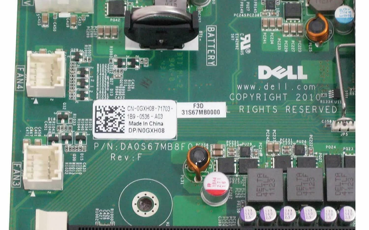 Dell PowerEdge R415 TRPM Server AMD Motherboard System Board MPN GXH08