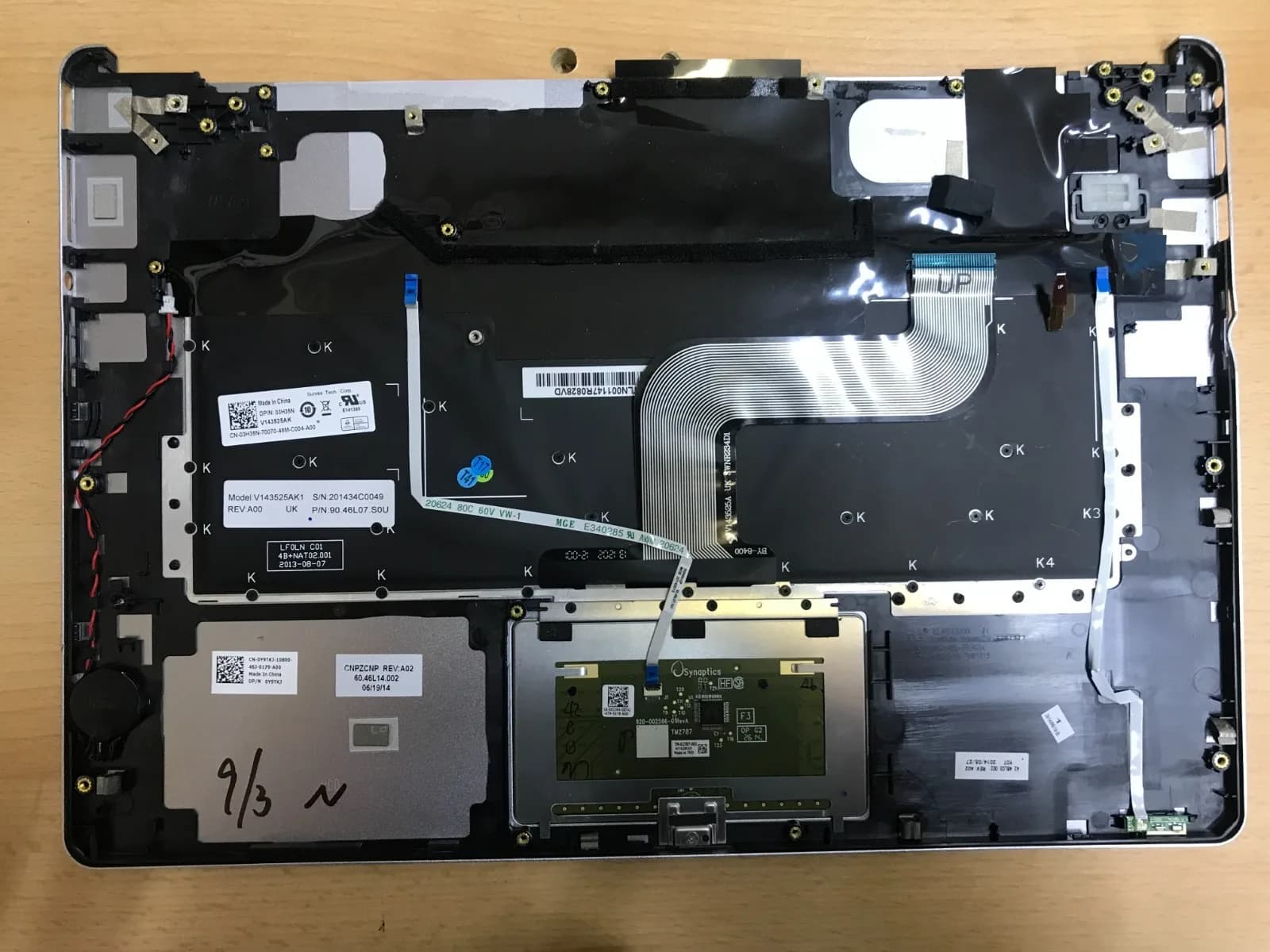Genuine Dell Inspiron 15 7000 Series 7437 Palm Rest Assembly