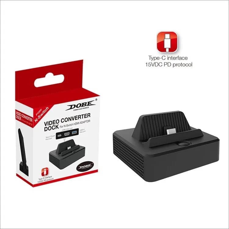 DOBE USB 3.1 Typc-C to HDMI Video Converter Adapter for Nintendo Switch TNS-1828