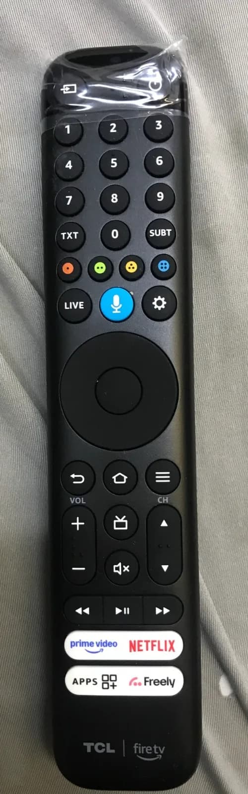 TCL RC833 32SF560-UK 40S350F Voice Smart Fire TV Remote Control
