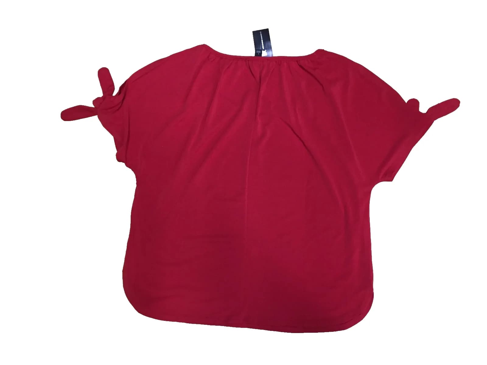 I.N.C International Concepts Womens Real Red Pull Over Top L RRP $39.50