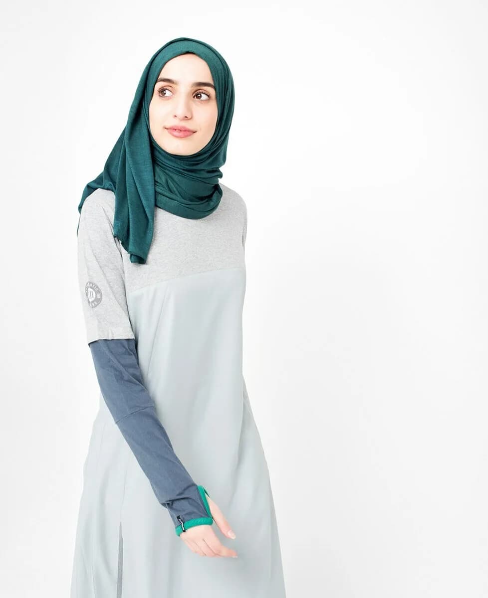 ROUTE 01 Two Toned Ladies Womens Jilbab Islamic