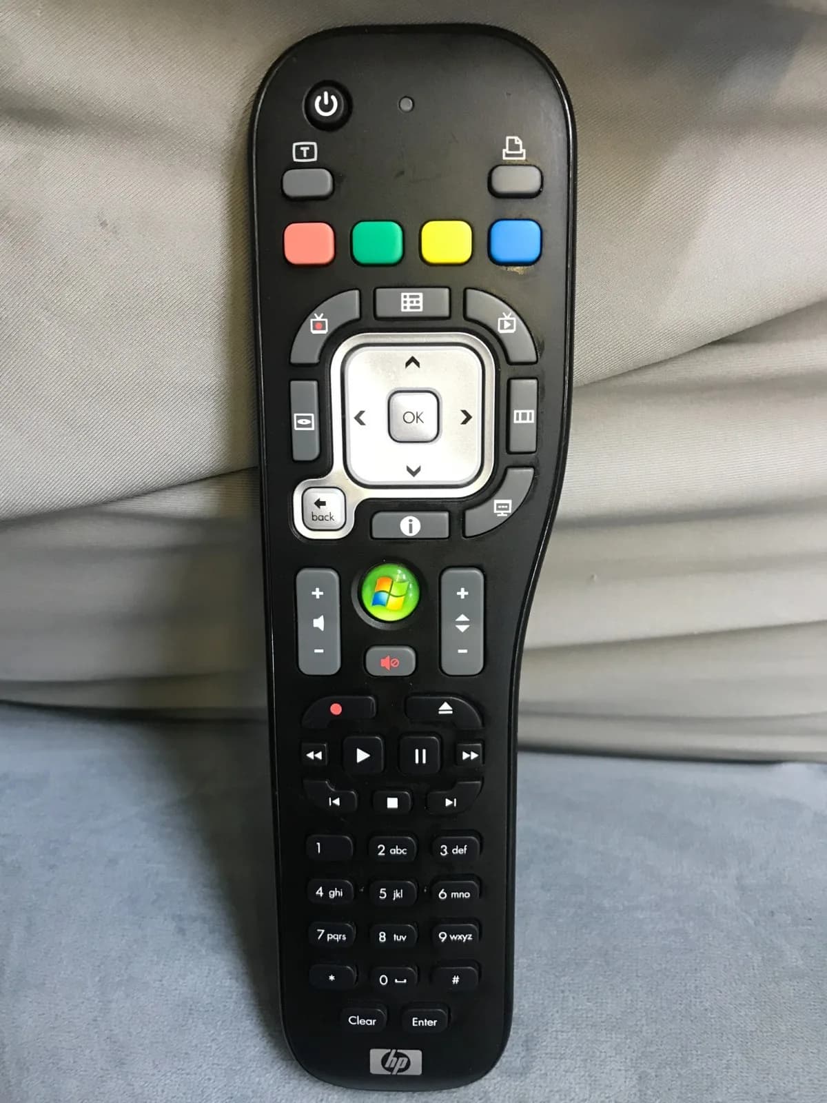 Genuine HP 5070-2586 Windows Media Center PC Remote Control Excellent Condition