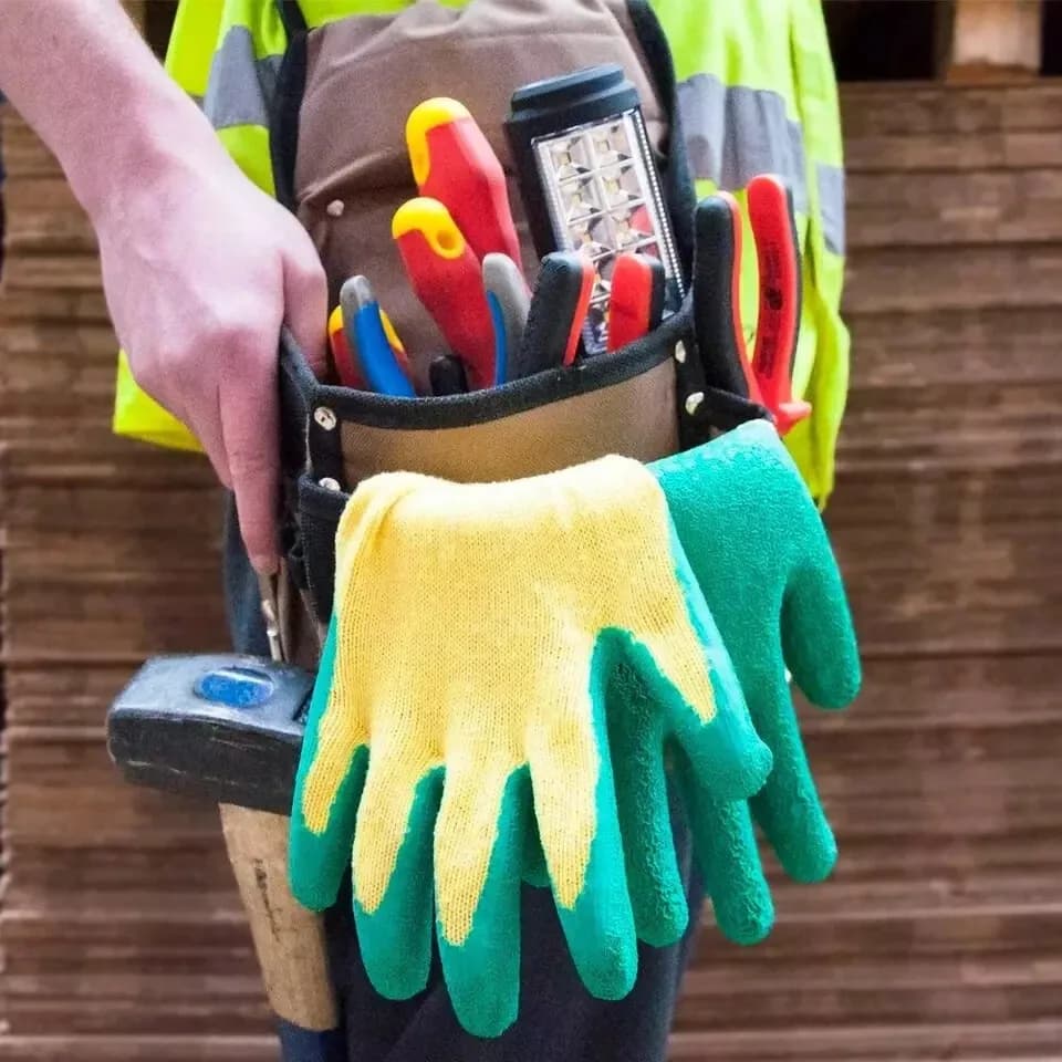 Gardening Gloves Men Women - 3 Pairs of Gardening Gloves Thorn Proof – S