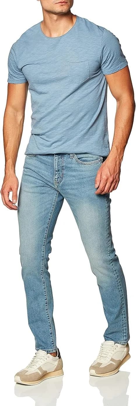Amazon Essentials Men's Slim-Fit Stretch Jeans lightwash 35W 29L