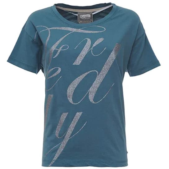 FREDDY T-Shirt Womens Green Brand New Glitter T shirt