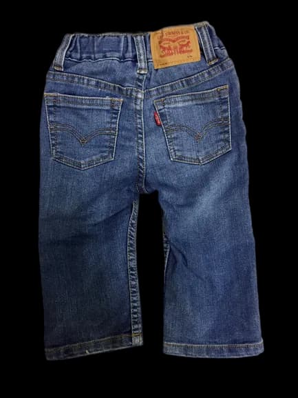 LEVI'S CHILDRENS KNIT JOGGER JEANS 6-9 MONTHS ORIGINAL WITH TAGS