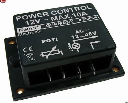 Power control Kemo Electronic M063N Dimmer 12V ~ max 10A New sealed