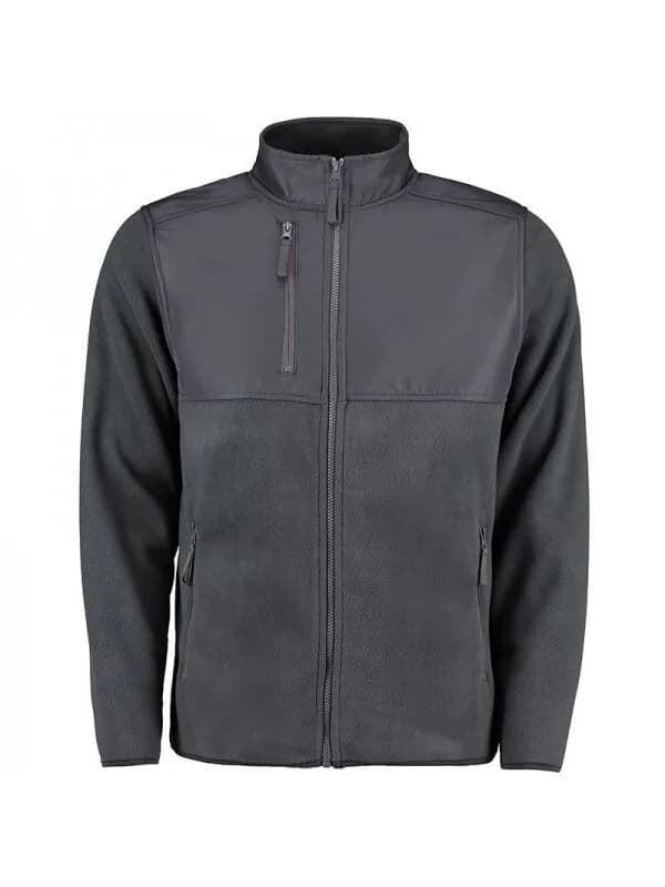 MEN'S WINTER TOP JACKET FLEECE SIZE LARGE GREY