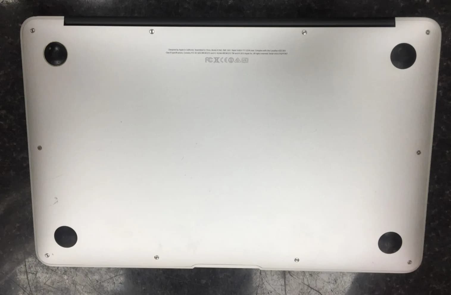 APPLE MACBOOK AIR 11 INCH MID 2013 I5 120GB SSD 4GB RAM