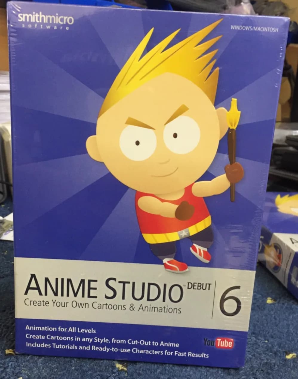 Anime Studio Debut 6 Windows / Mac Brand New Sealed