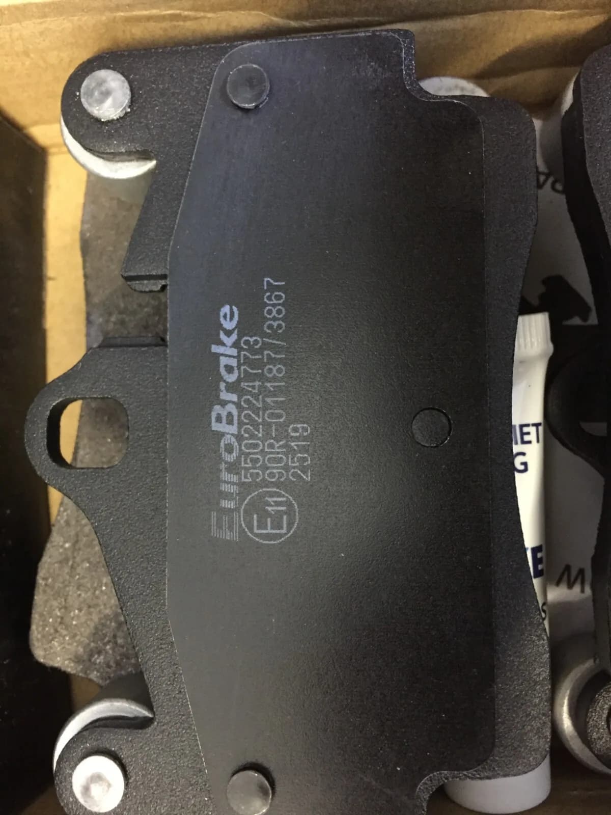 Eurobrake Rear Brake Pads - 5502224773 PORSCHE VOLKSWAGEN