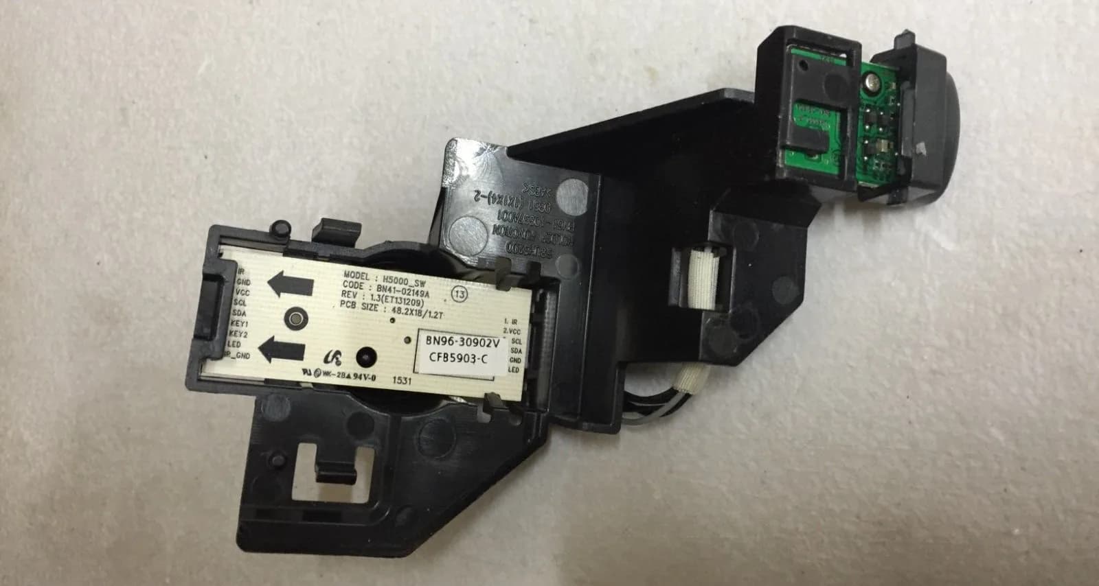 POWER BUTTON & IR SENSOR FOR SAMSUNG UE58J5200AK TV
