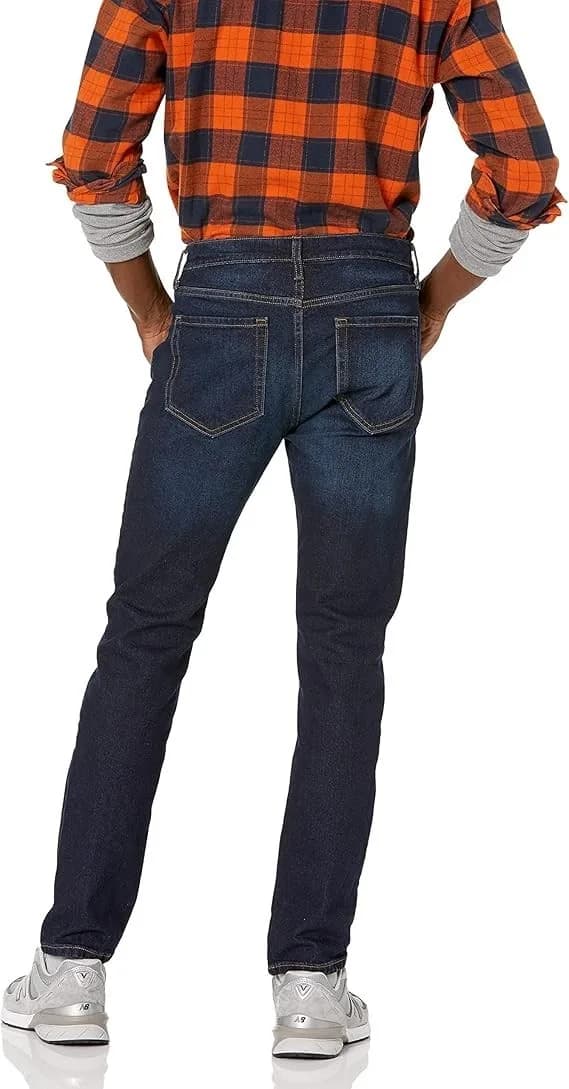 Amazon Essentials Men's Slim-Fit Jeans Indigo Wash 36 W X 32 L
